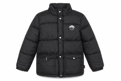 Boys UK Size 11 Years H&M Black Puffer Jacket