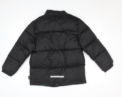 Boys UK Size 11 Years H&M Black Puffer Jacket