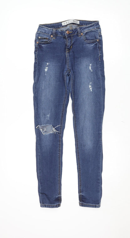 Womens UK Size 8 Denim Co. Slim Fit Skinny Blue Jeans