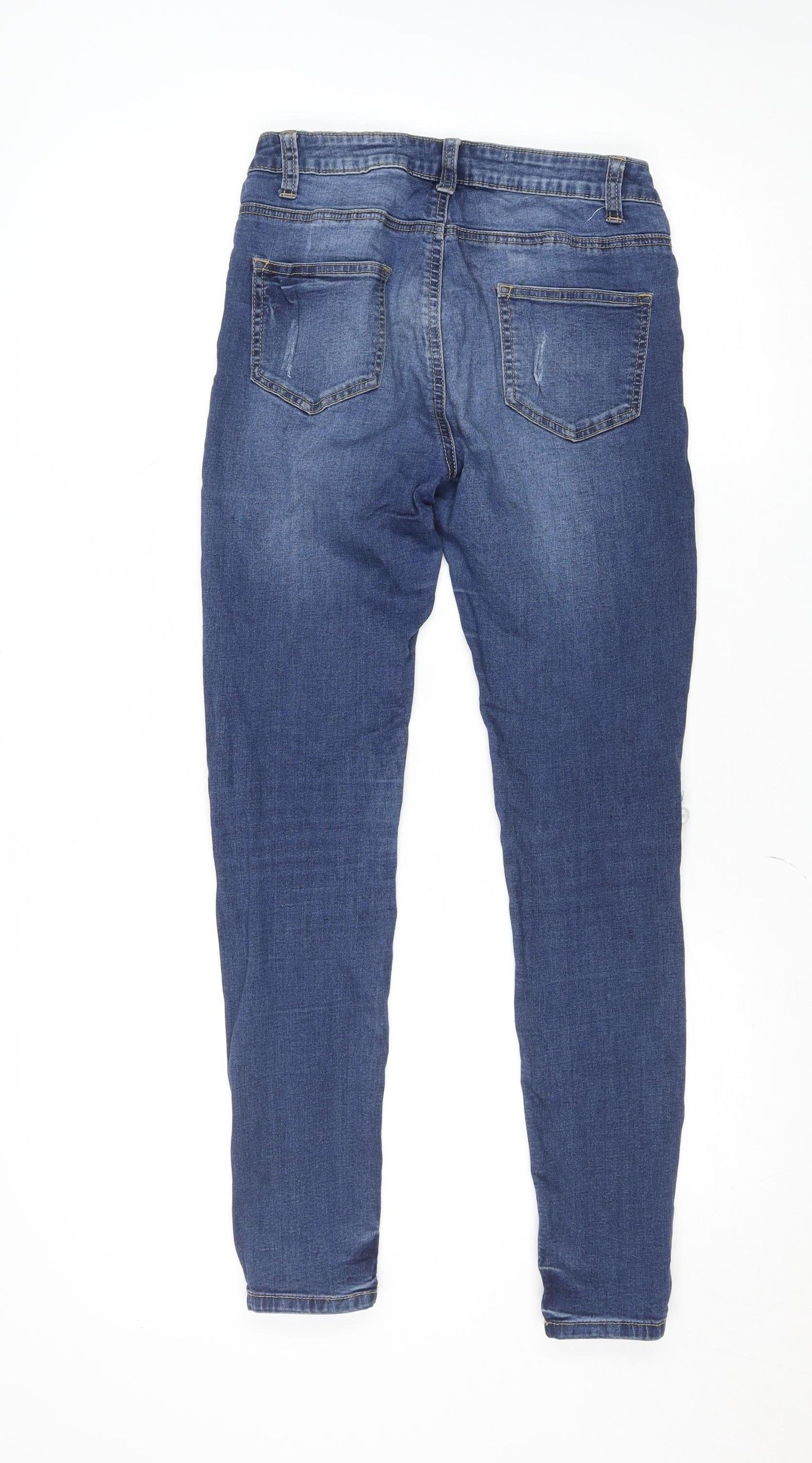 Womens UK Size 8 Denim Co. Slim Fit Skinny Blue Jeans