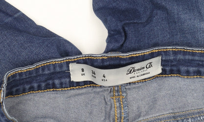 Womens UK Size 8 Denim Co. Slim Fit Skinny Blue Jeans