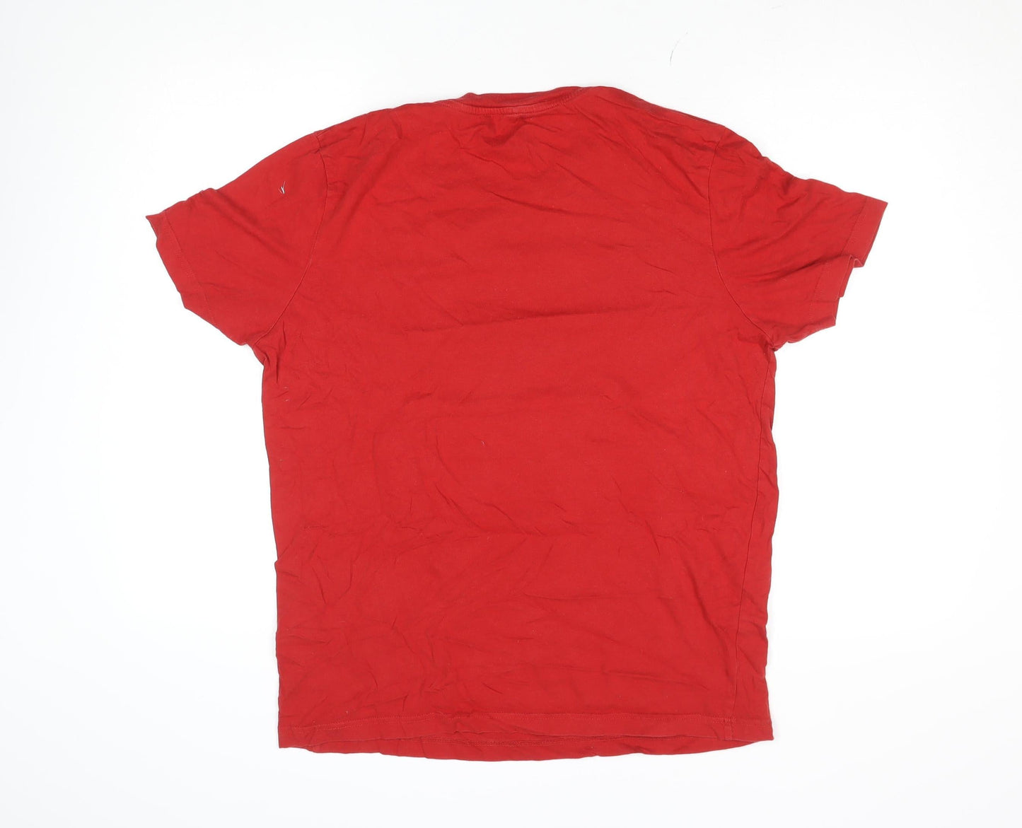Mens UK Size XL JACK & JONES Red  T-Shirt