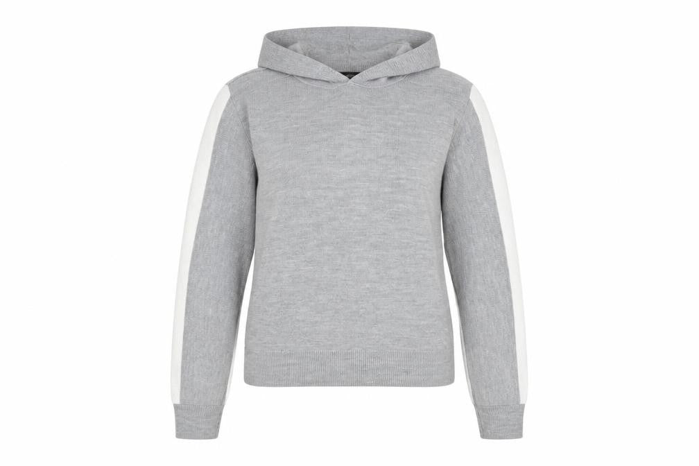 Womens UK Size 8 Boohoo Grey Pullover Hoodie