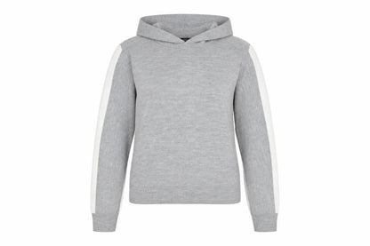 Womens UK Size 8 Boohoo Grey Pullover Hoodie