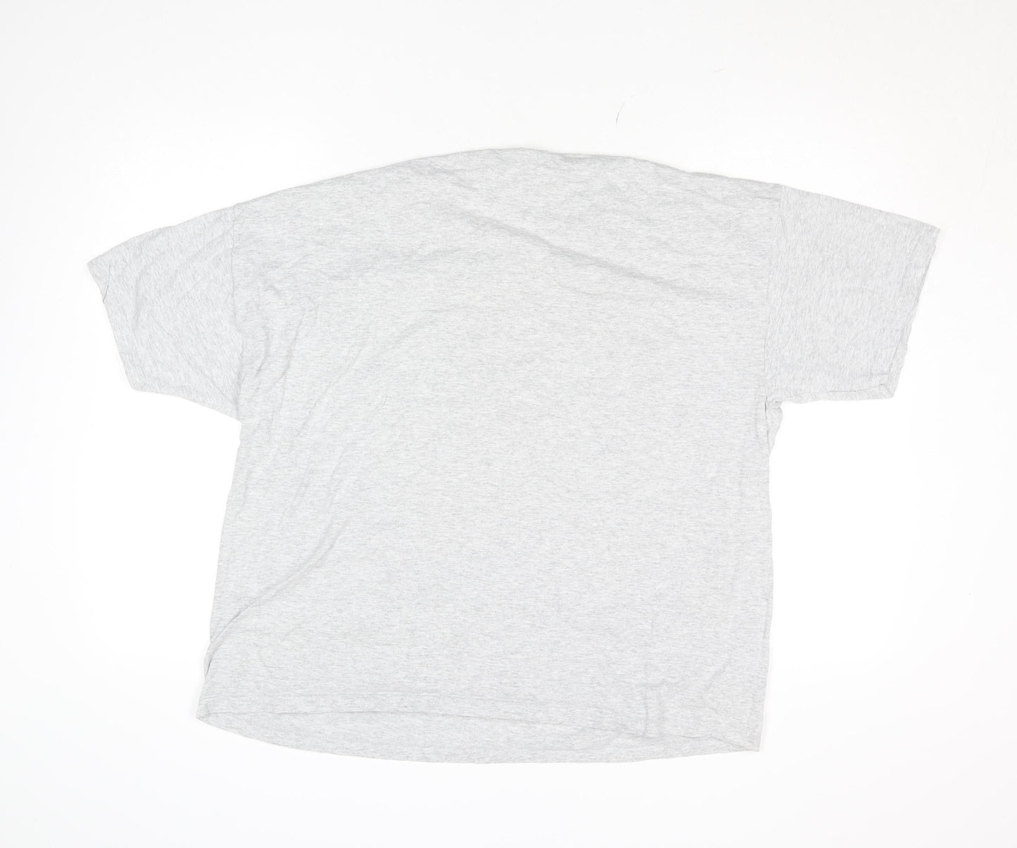 Mens UK Size 2XL Fruit of the Loom Grey  T-Shirt