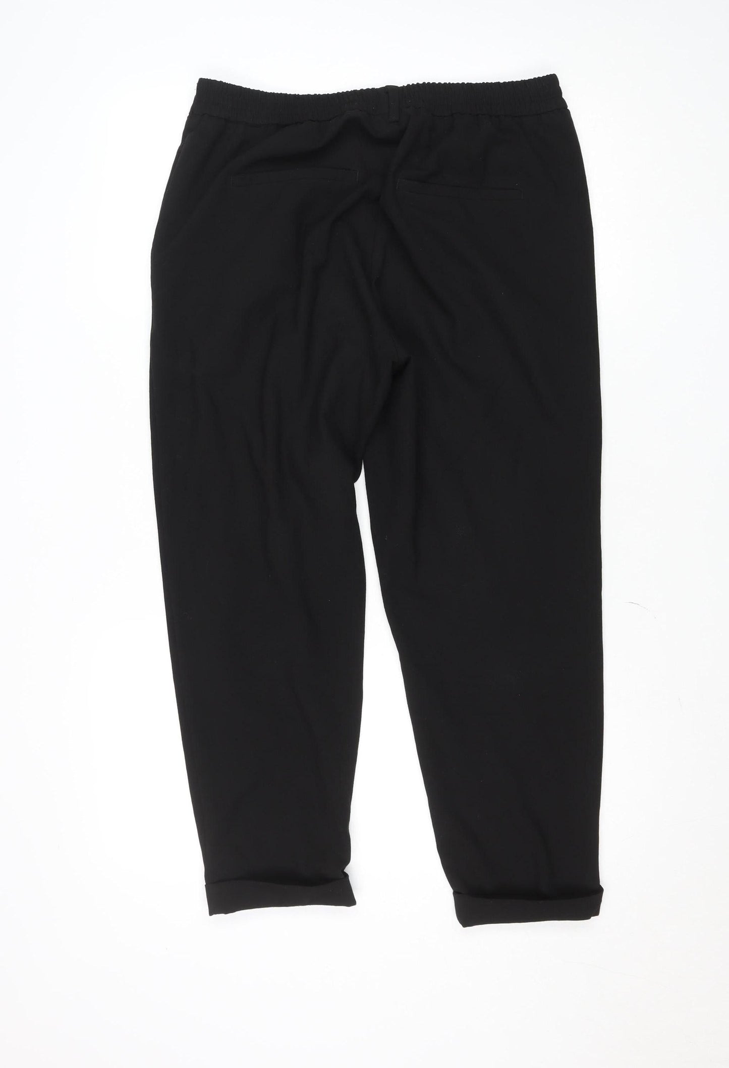 Womens UK Size 14 Savida Regular Fit Casual Workwear Business Black Trousers
