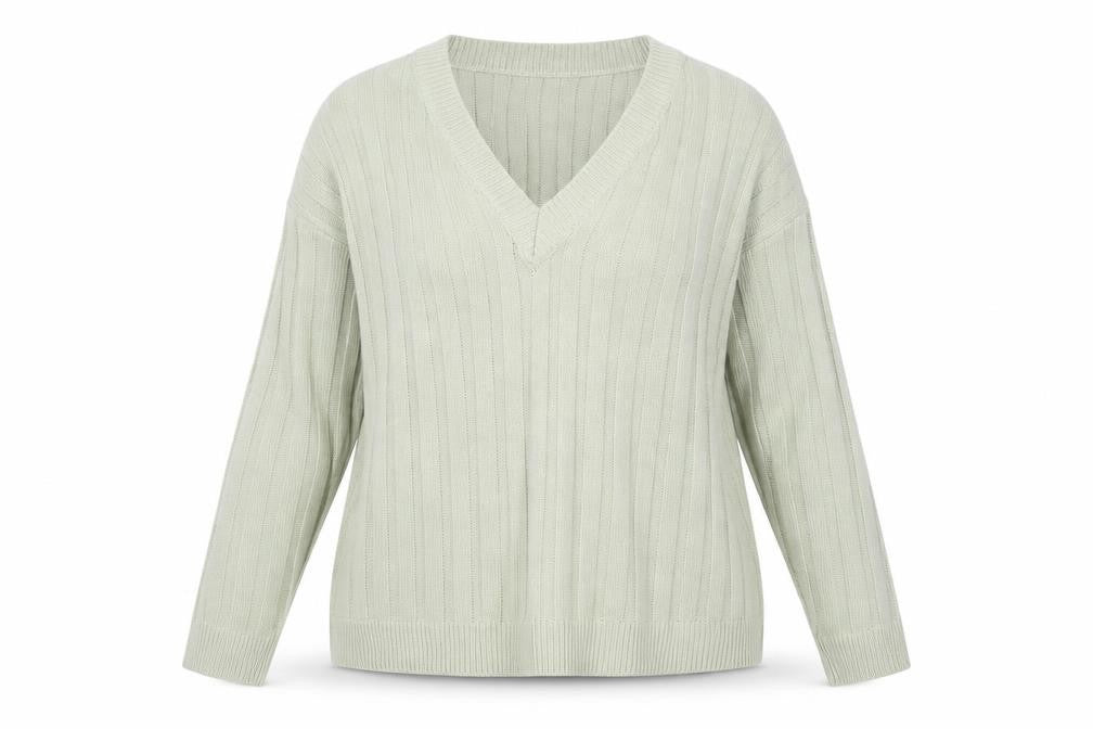 Womens UK Size 14 Brave Soul Green Pullover Jumper