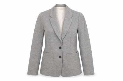 Womens UK Size 8 H&M Regular Grey Blazer