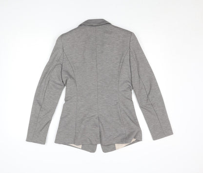 Womens UK Size 8 H&M Regular Grey Blazer