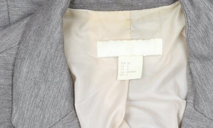 Womens UK Size 8 H&M Regular Grey Blazer