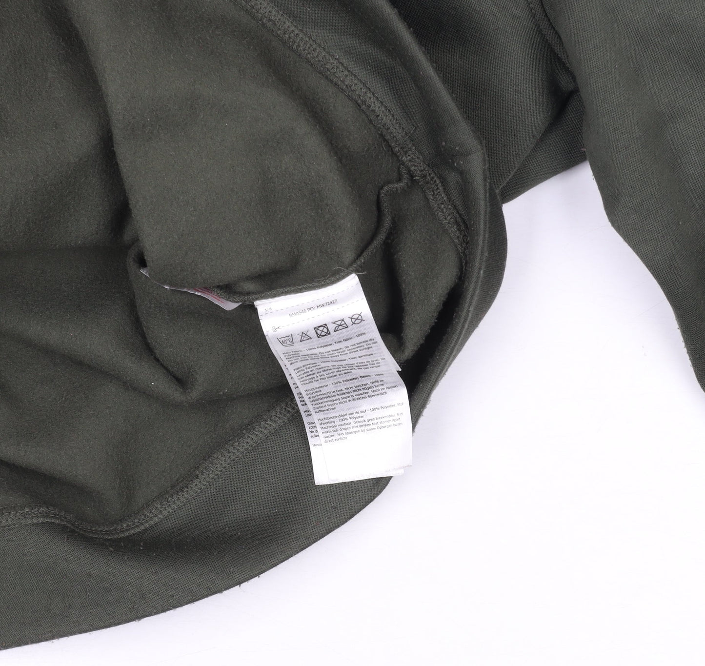 Mens UK Size M Regatta Great Outdoors Green Henley Sweatshirt