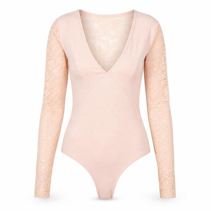 Womens UK Size S Very Lucy One-Piece Pink Bodysuit