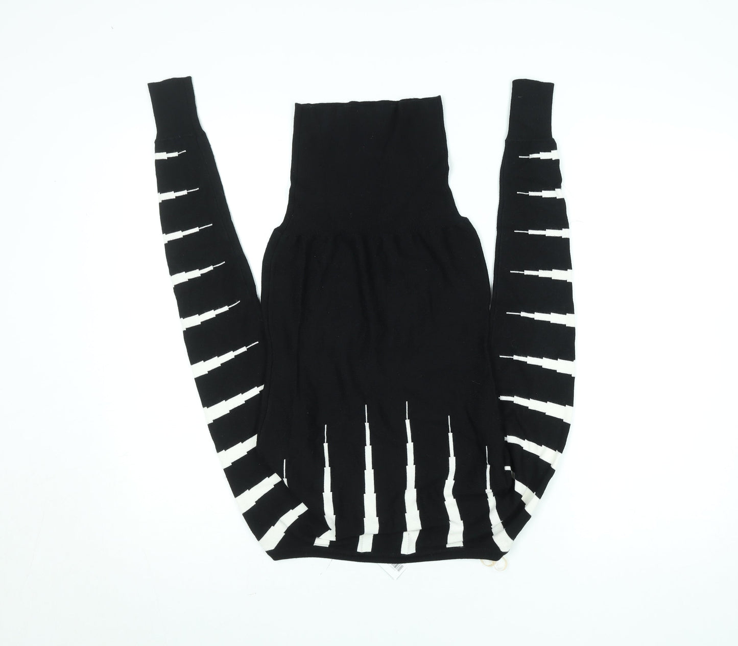 Womens UK Size XS Lipsy Black Pullover Jumper
