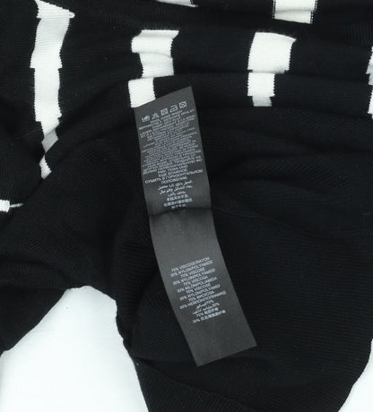 Womens UK Size XS Lipsy Black Pullover Jumper