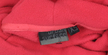 Womens UK Size XS Urban Surface Red Pullover Sweatshirt