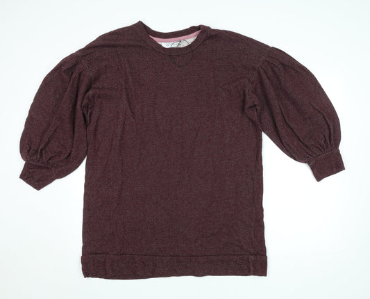 Womens UK Size XL Riyka Red Pullover Sweatshirt