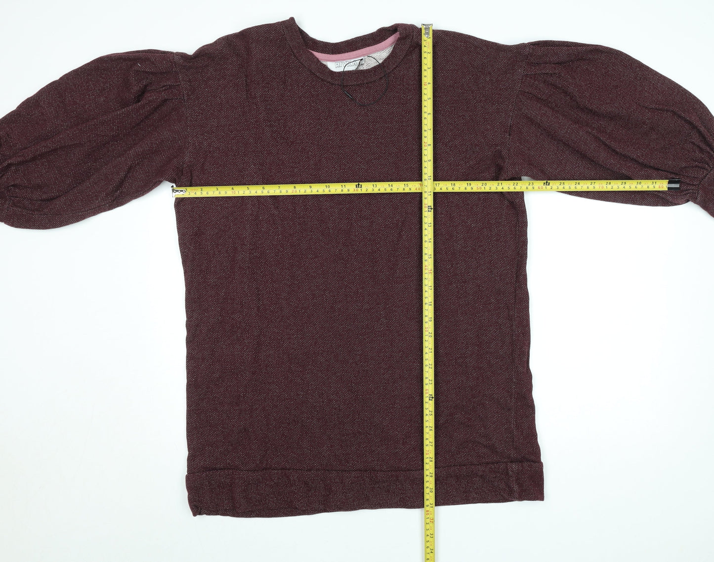 Womens UK Size XL Riyka Red Pullover Sweatshirt