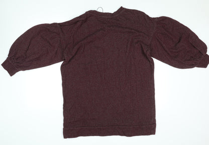 Womens UK Size XL Riyka Red Pullover Sweatshirt