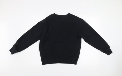 Womens UK Size 8 Marks and Spencer Black Pullover Sweatshirt