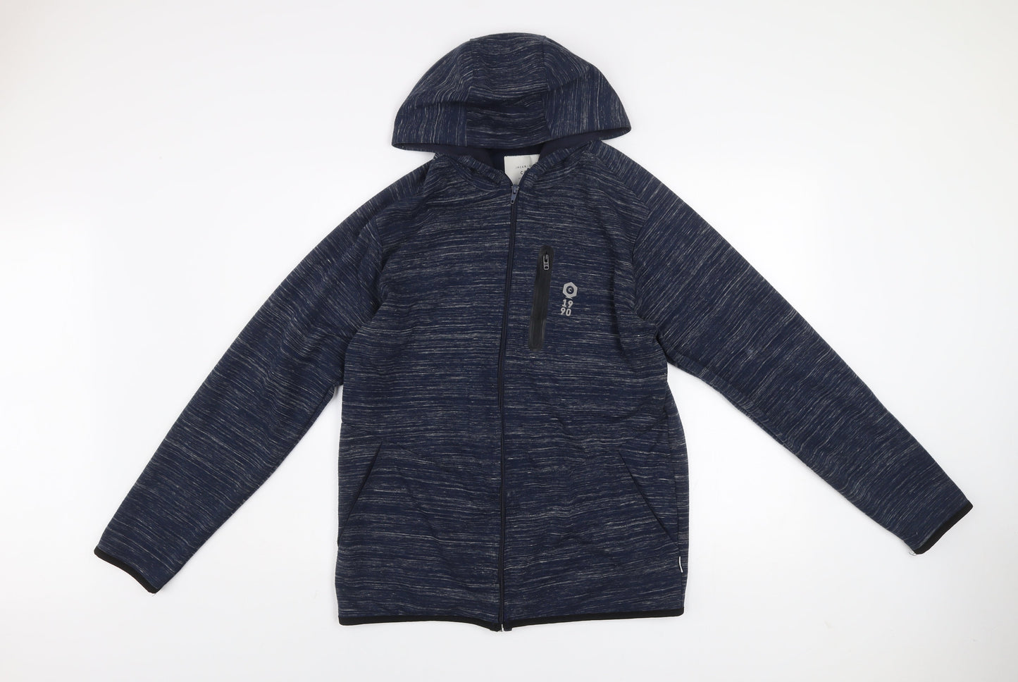 Mens UK Size M JACK & JONES Blue Gym & Training Running & Jogging Walking Jacket