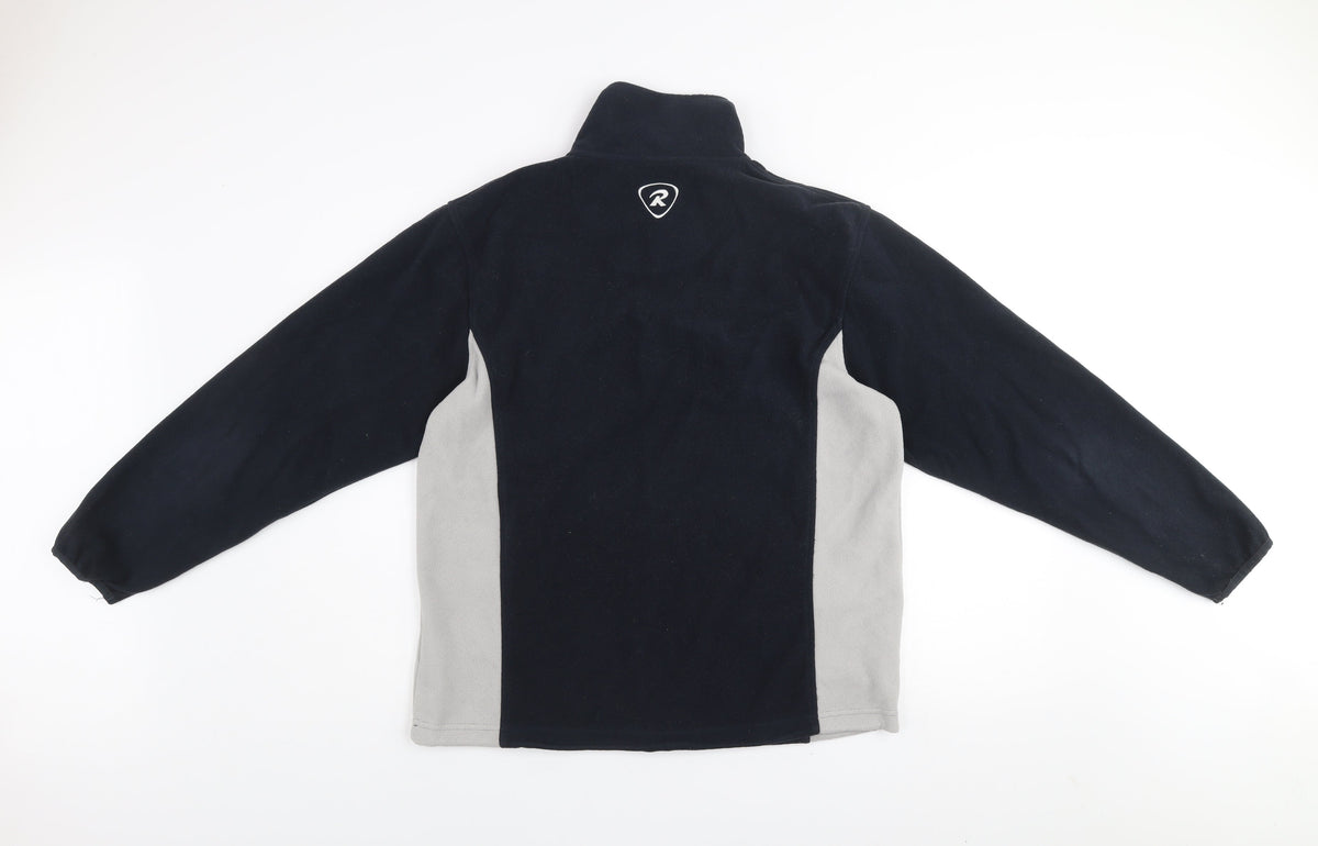 Mens UK Size S Rugby Tech Black Pullover Sweatshirt