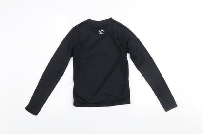 Sondico Boys Black Long Sleeve Compression T-Shirt 11-12 Years