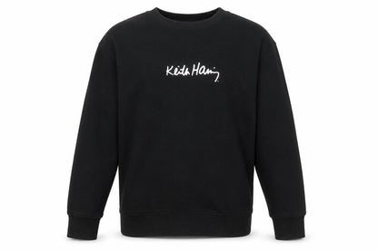 Zara Boys Black Keith Haring Graphic Pullover Sweatshirt 11-12 Years