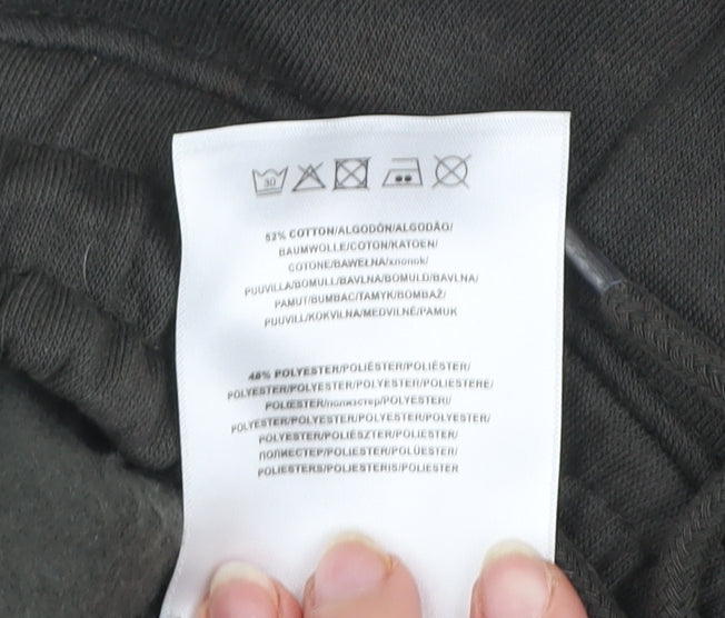 Brave Soul Men’s Green Sweat Shorts Size L Regular Fit Activewear