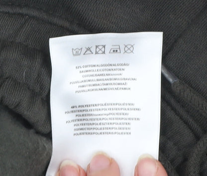 Brave Soul Men’s Green Sweat Shorts Size L Regular Fit Activewear