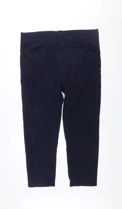 Womens UK Size 18 Gerard Slim Fit Skinny Blue Jeans