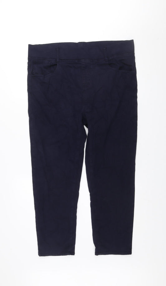 Womens UK Size 18 Gerard Slim Fit Skinny Blue Jeans