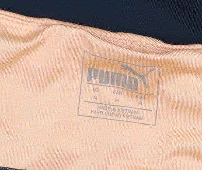 Womens UK Size M PUMA Athletic Fit Leggings Black Leggings