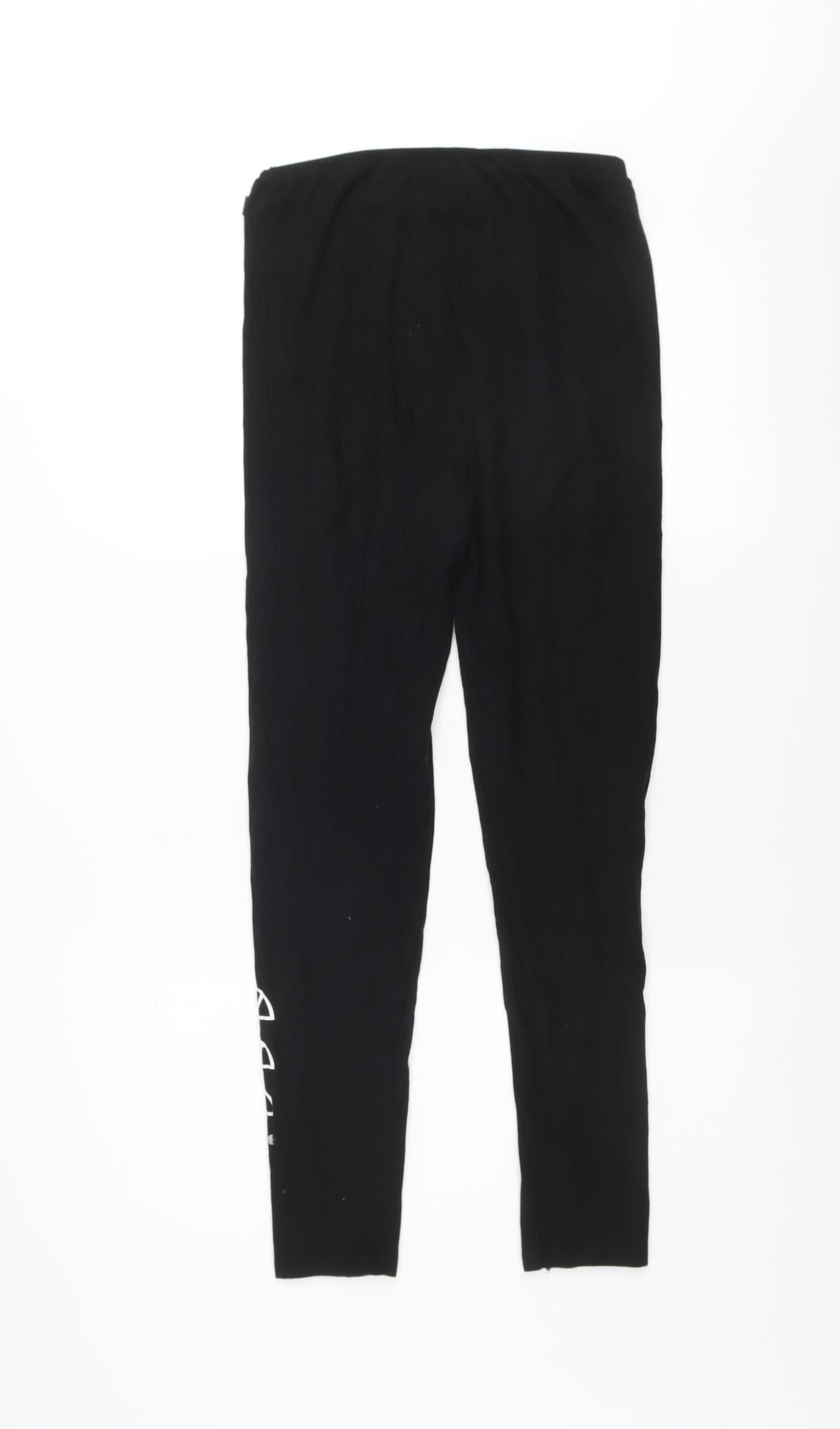 Womens UK Size 12 ellesse  Ankle Black Leggings