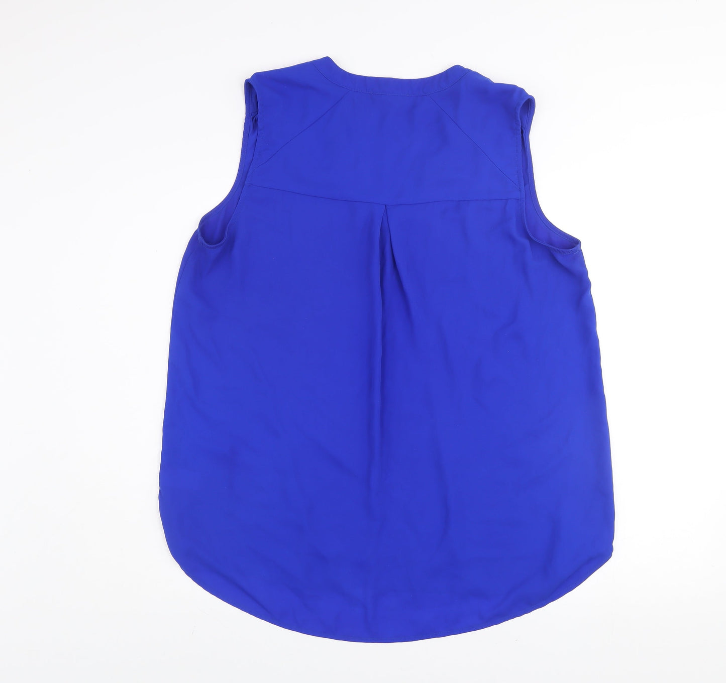 Womens UK Size XL Pleione Blue Basic Blouse