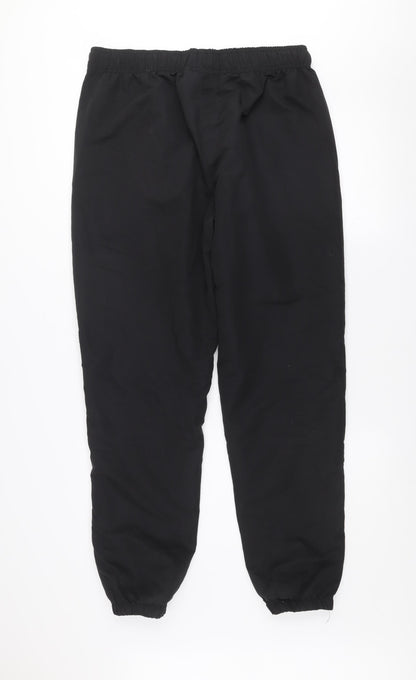 Slazenger Men's Black L Track Pants Lightweight Quick Dry Trousers