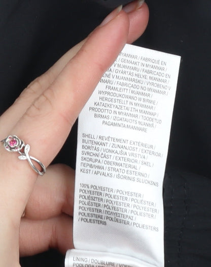 Slazenger Men's Black L Track Pants Lightweight Quick Dry Trousers