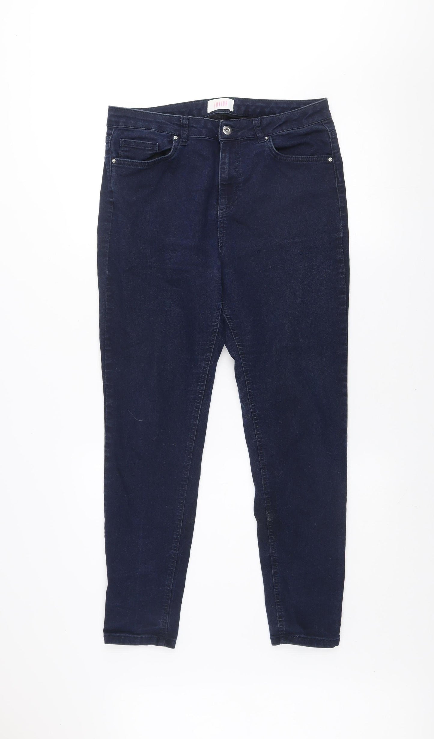 Womens UK Size 14 Savida Slim Fit Skinny Blue Jeans