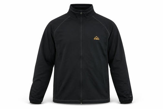 McKinley Men’s Black XL Softshell Jacket Full Zip Outdoor