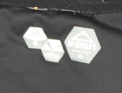 McKinley Men’s Black XL Softshell Jacket Full Zip Outdoor