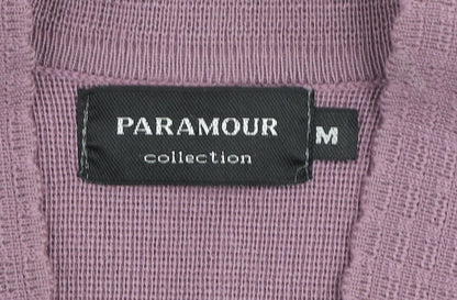 Womens UK Size M Paramour Collection Purple Cardigan Jumper