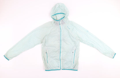 Womens UK Size 12 Regatta Blue Windbreaker Coat