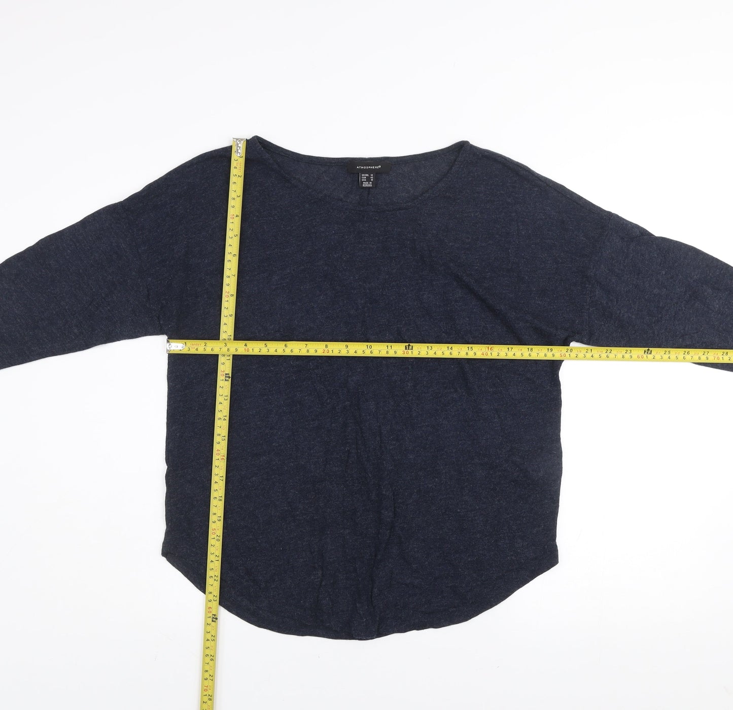 Womens UK Size 14 Atmosphere Blue Pullover Jumper