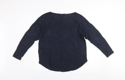 Womens UK Size 14 Atmosphere Blue Pullover Jumper
