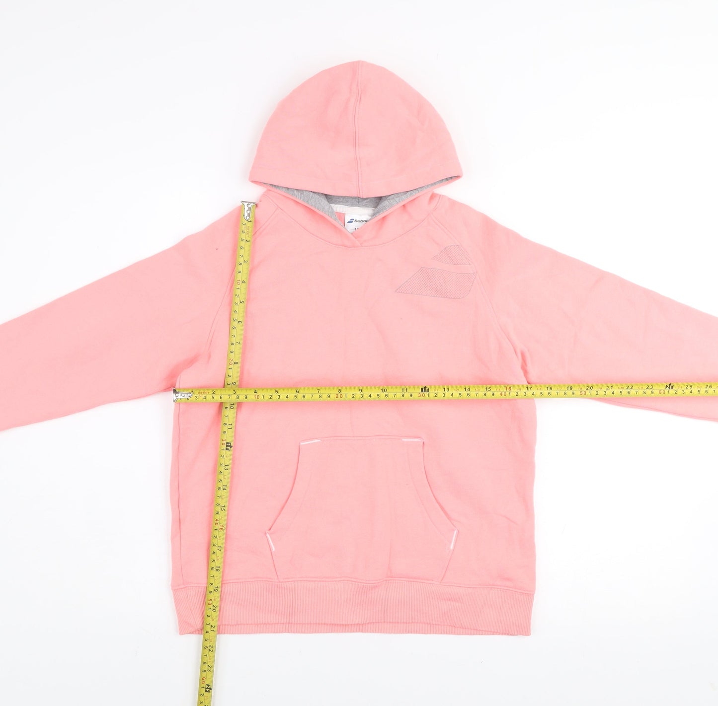 Teens UK Size 12-14 Babolat Pink Pullover Hoodie