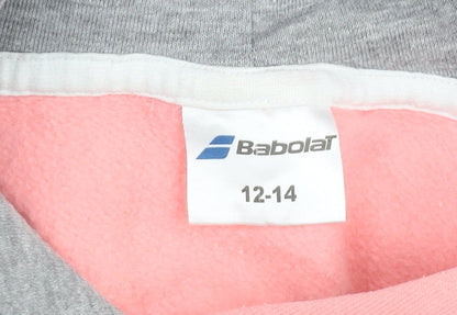 Teens UK Size 12-14 Babolat Pink Pullover Hoodie
