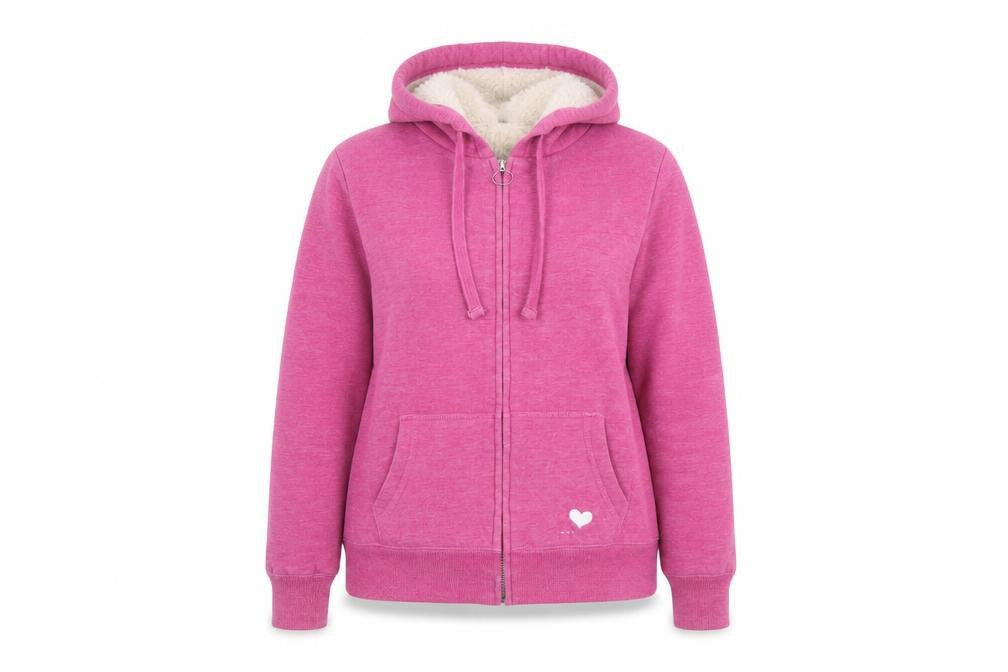 Womens UK Size M Fishbone Pink Gym & Training Walking Casual Jacket