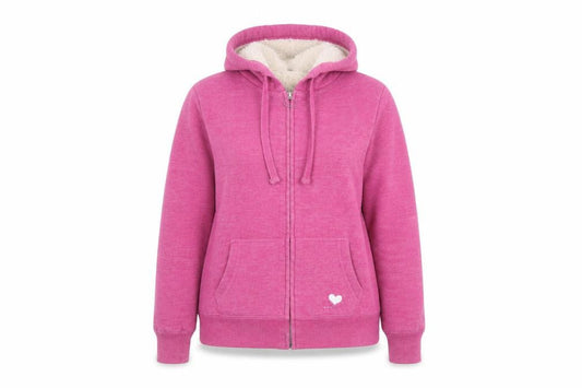 Womens UK Size M Fishbone Pink Gym & Training Walking Casual Jacket