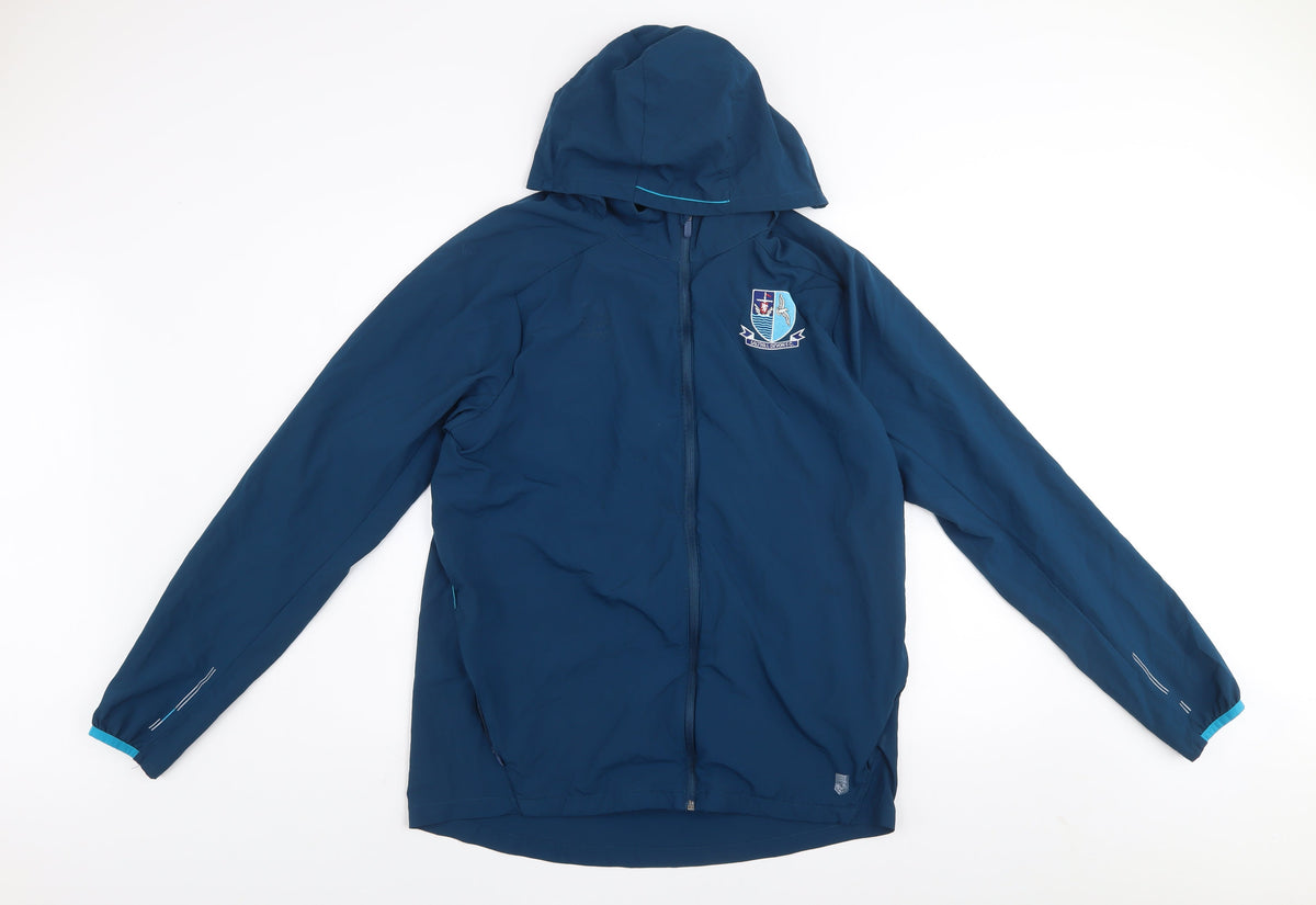 Mens UK Size L Umbro Blue Windbreaker Coat