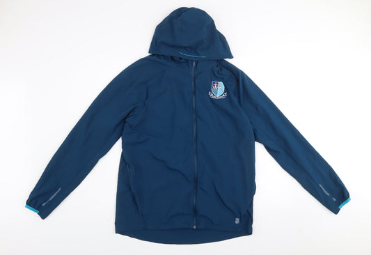 Mens UK Size L Umbro Blue Windbreaker Coat