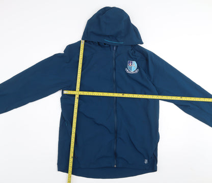 Mens UK Size L Umbro Blue Windbreaker Coat